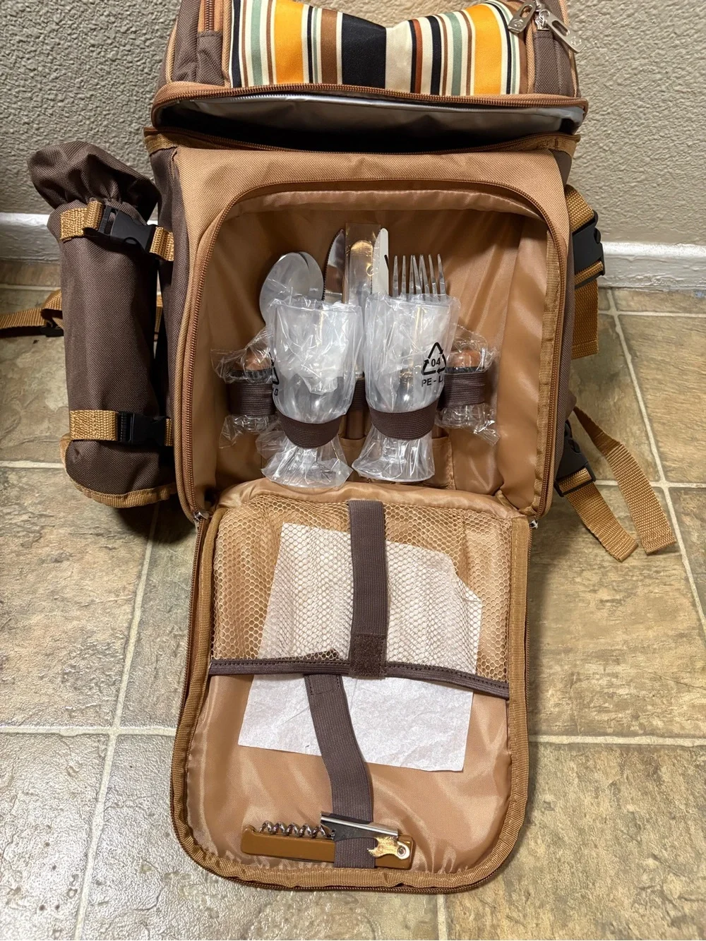 All Camp Outdoor Gear. Fully Insulated Camping Thermal Backpack